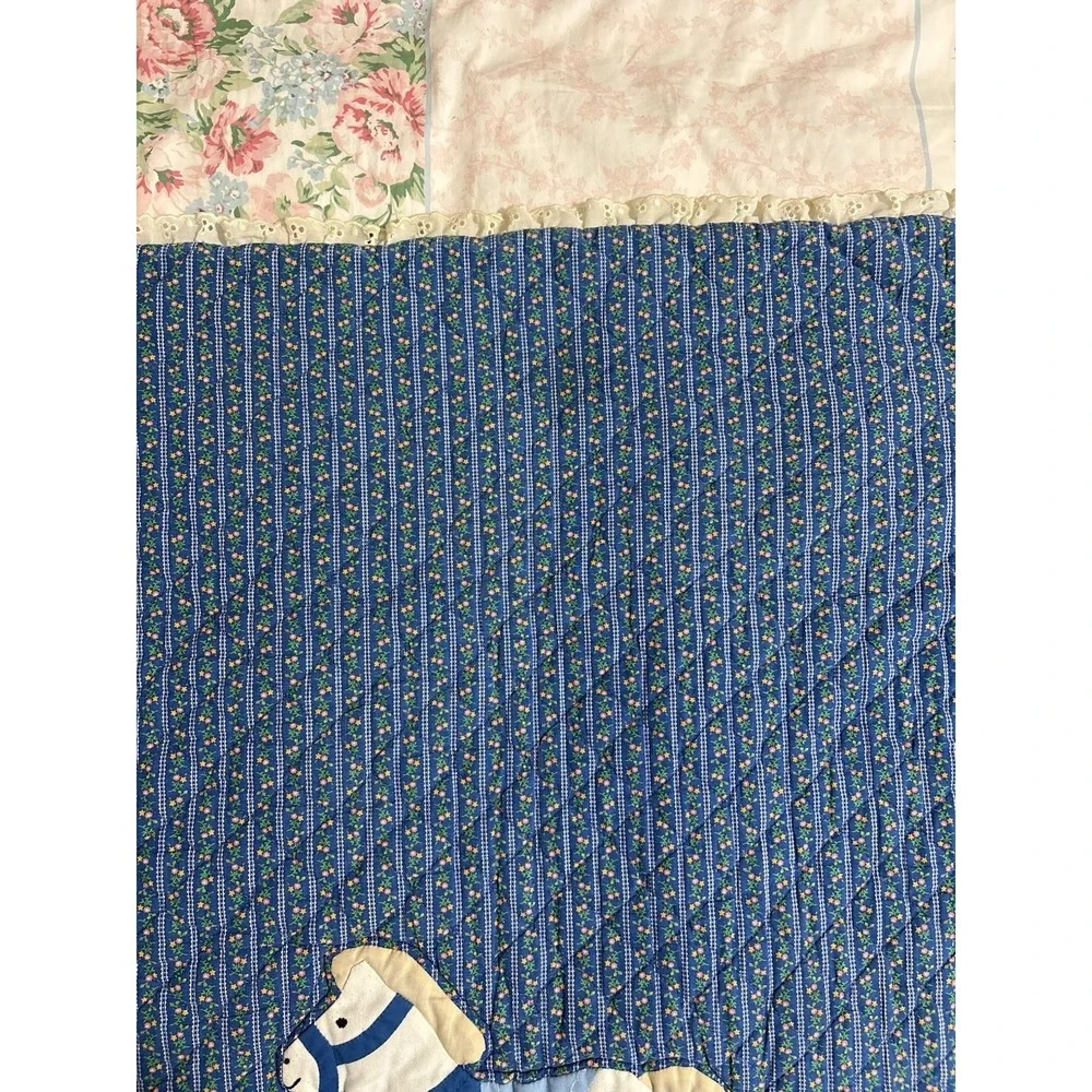 Homemade Comforter Quilt Crib 47